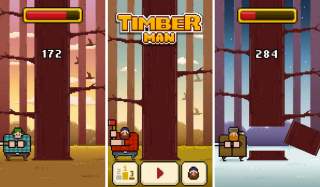 Timberman for Android: Brainless as Flappy Bird, Just as Addictive