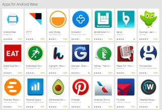 Google Sets Up Android Wear Section on Google Play –  Level, IFTTT, Pinterest, Runtastic, and More Featured