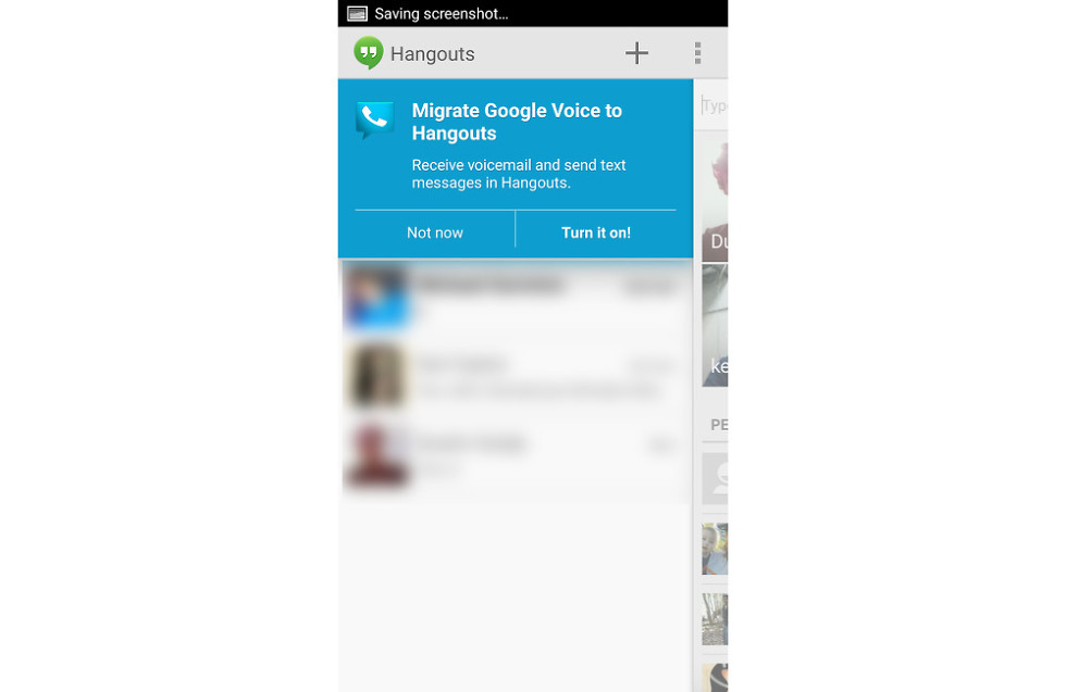Hangouts Debug Activates Migrate To Google Voice Menu Doesn T Work