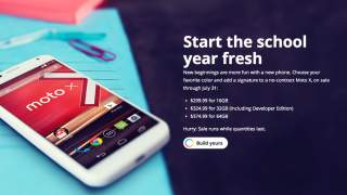 Moto X Deal Extended Through July 31, Grab a 16GB for $299