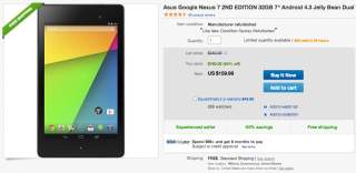Deal:  Cheap 32GB Nexus 7 (2013) is Back for $159.99, $110 Off