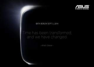 ASUS Teases Smartwatch Announcement for IFA on September 3