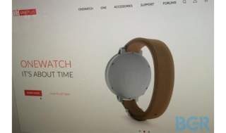 OnePlus OneWatch Reportedly Leaked in Photo of Screenshot, Features Premium Design