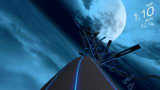 Unpossible Racing Game is Impossible Road Meets TRON