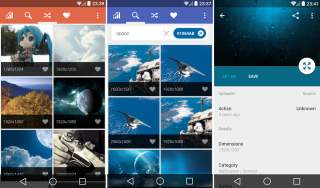 Wally Showcases Material Design in Wallpaper Heaven