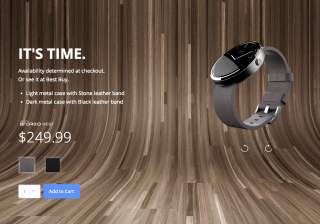 Moto 360 in Both Black or Stone In-Stock Through Motorola’s Store