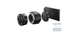 Images of Sony QX1 Emerge, Android-Powered Smartphone Accessory with Interchangeable Lenses