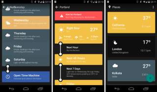 Weather Timeline is a Weather App Inspired by Material Design