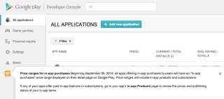 Google Play Listings Will Soon List Out In-App Purchase Prices