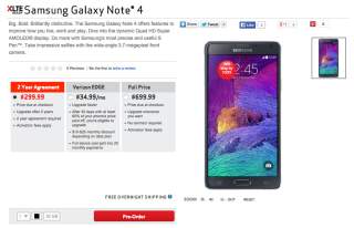 Galaxy Note 4 Now Available for Pre-Order From Verizon and AT&T