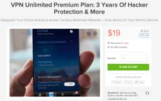 Deal:  3 Years of VPN Unlimited Premium for $19