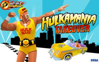 SEGA Brings Hulkamania to Crazy Taxi City Rush, Now Available on Google Play