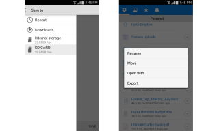 Dropbox Finally Adds Support for SD Card File Transfers