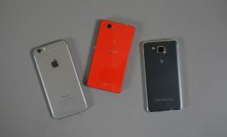 Video:  iPhone 6 vs. Galaxy Alpha vs. Xperia Z3 Compact