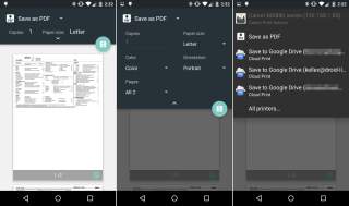 Android 5.0 Feature:  Printing UI Completely Re-Done, Print Preview Added