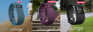 FitBit Announces the Charge, Charge HR, and Surge Fitness Bands