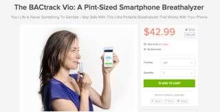 Deal: BACtrack Breathalyzer Pairs With Smartphones, on Sale for $43