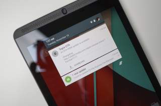 NVIDIA Pushing Out Lollipop Update to SHIELD Tablet Owners Right Now