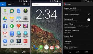 Nova Beta Updated With Lollipop App Drawer, Renamed Animations