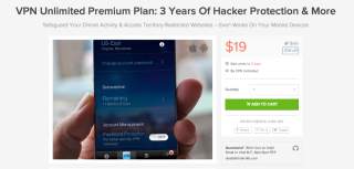 Deal: VPN Unlimited Premium Plan, 3 Years of Hacker Protection for $19