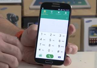 This is Lollipop Running on the Galaxy S4