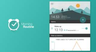 Morning Routine Update Brings a Material Design Explosion That You Have to Play With
