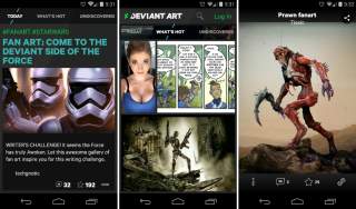 Official DeviantArt App Hits Google Play, See What’s Trending and Upload Art