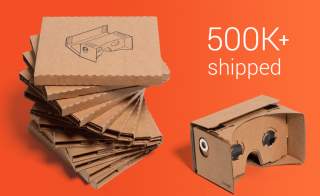 500K Google Cardboard VR Units Shipped, Google Works to Help Developers Take Advantage of Virtual Reality
