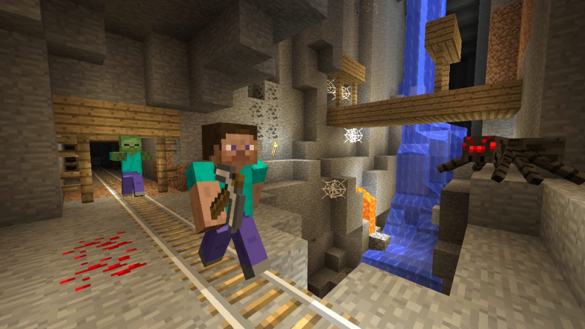 Minecraft: Pocket Edition introduces skinning feature, adds fishing, chicken jockeys and more