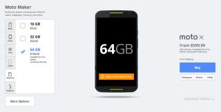 Motorola Adds 64GB Option to Moto X “Pure Edition” on Moto Maker