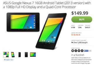 Deal:  Nexus 7 (2013) 16GB is Still Just $149 at Groupon, But Only for a Few More Hours