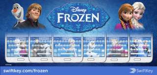 SwiftKey Kicks Off Branded Themes with Disney’s Frozen