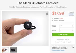 Deal:  The Invisible Bluetooth Headset is Just $17.99