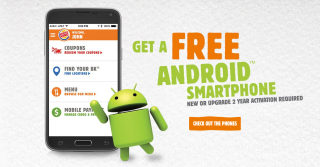 Burger King Wants to Promote Its New App, Enters Phone Retailer Game
