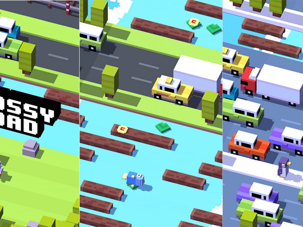 Screenshot of Crossy Road (Android, 2014) - MobyGames