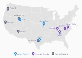 Official:  Google Fiber is Coming to Atlanta, Charlotte, Raleigh-Durham, and Nashville