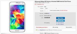 Deal:  Brand New Unlocked Galaxy S5 From Target Just $429