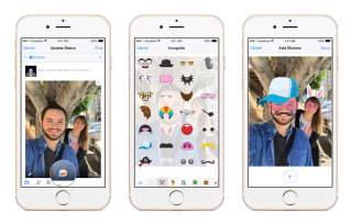 Add Silly Prop Stickers to Your Photos Before Uploading to Web Thanks to Facebook Update