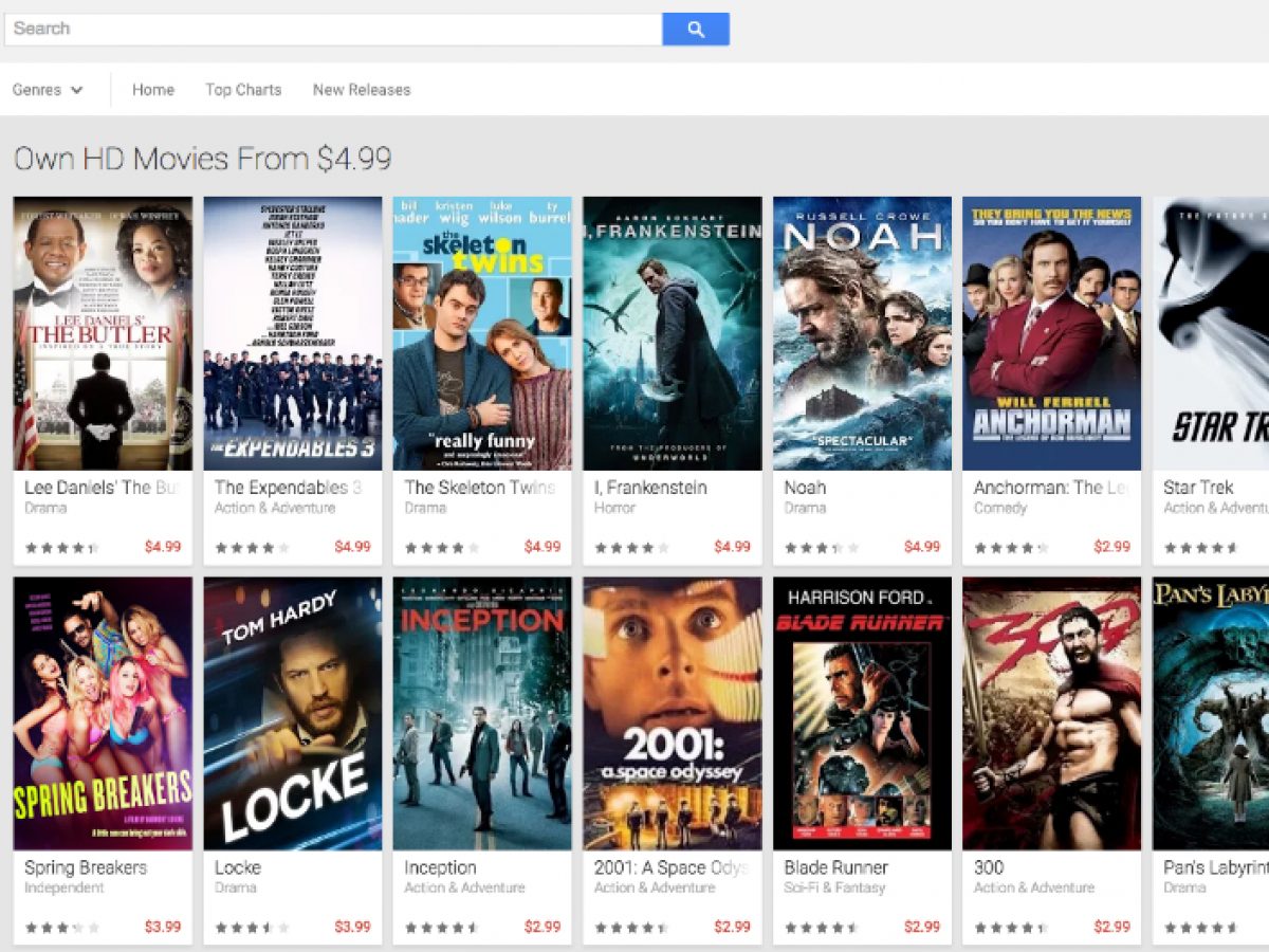 Google Play Hosting $5 HD Movie Promotion, Includes Inception, 300, and The  Hangover