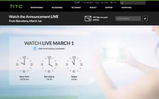 HTC Posts Stream Info for One M9 Unveiling During MWC