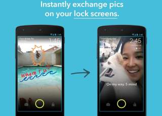 ScreenPop Lockscreen Messenger, Like Snapchat for Your Lock Screen