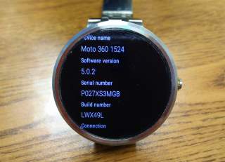 Moto 360 Receiving Update to Android 5.0.2, Build LWX49L (Updated)
