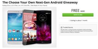 Reminder: The Choose Your Own Next-Gen Android Giveaway Ends in One Day
