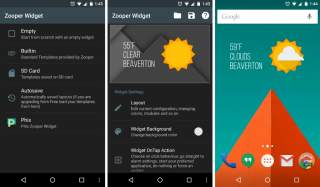 Zooper Widget Pro Receives Update, Features Fancy New UI