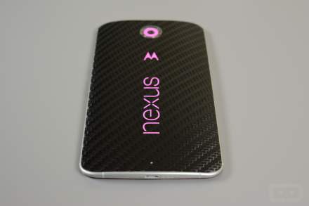 Giveaway:  Win a Nexus 6 From dbrand, Outfitted With Their Pink Carbon Fiber Skin