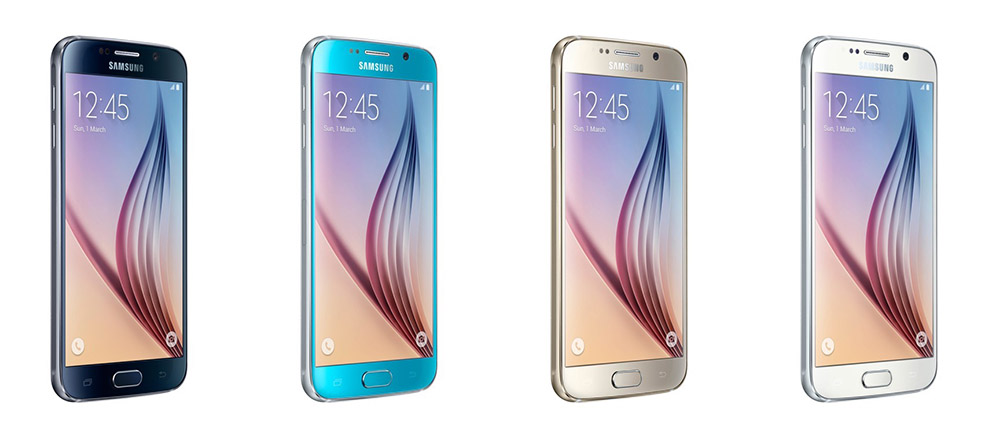 Samsung Galaxy S6 And Galaxy S6 Edge Colors