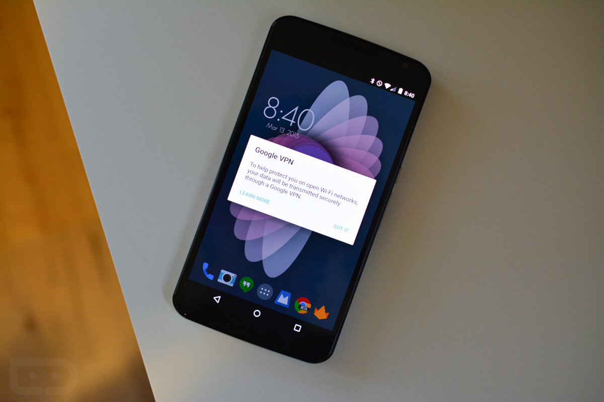 Google VPN Shortcut Discovered in Android 5.1, Not Yet Available for Use