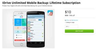 Deal:  Our $10 Unlimited Lifetime Subscription to IDrive Ends Soon