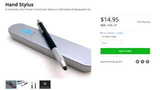 Deal: Ultra-Precise Hand Stylus for $14.95