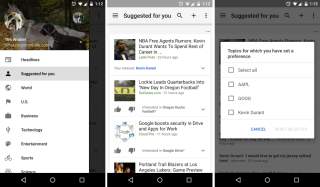 Google Updates News and Weather App, Includes “Suggested For You” Stories
